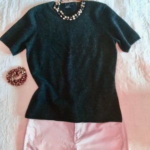 Short Sleeved Cashmere Sweater